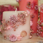 CoCo candle floral 4c