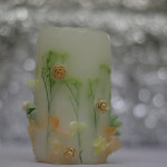 CoCo candle floral 3a